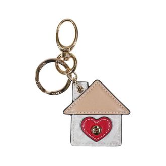 Liu Jo Portachiavi a forma di casa con cuore - - Accessories - Donna - Beige - ONE SIZE
