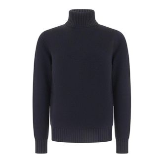 Alpha Studio Maglione Dolcevita - - Knitwear - Uomo - Blu - L