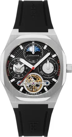 Earnshaw Drake Black Dial Mens Watch ES-8315-01
