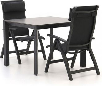 Bellagio la vita attrattiva Bellagio Fermo/Sestino 90cm dining tuinset 3-delig verstelbaar