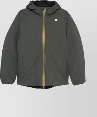 K-Way reversible hooded padded jacket