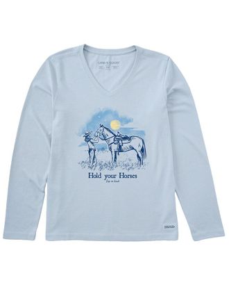 Life is good Life Is Good Crusher V-Neck T-Shirt