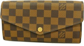Louis Vuitton Ebene Long Wallet (Bi-Fold) (Pre-Owned)