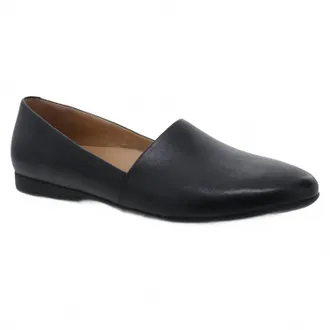 Dansko Womens Larisa Flat Shoes In Black