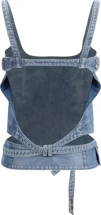 Diesel Womens De Sayra Top 01 Cotton; Polyester
