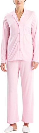 Natori Embroidered Shangri La Notch Pj Set