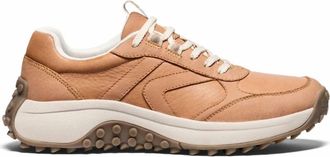 Keen Womens Ks86 Leather Sneaker In Natural/birch