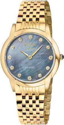 Gevril Group Womens Airolo Diamond Watch