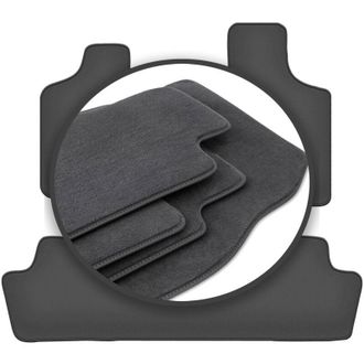 OEM Alfombrillas Premium Para Chrysler Voyager Iv Monovolumen (2000-2008)