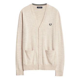 Fred Perry Porridge Marl Classic Cardigan