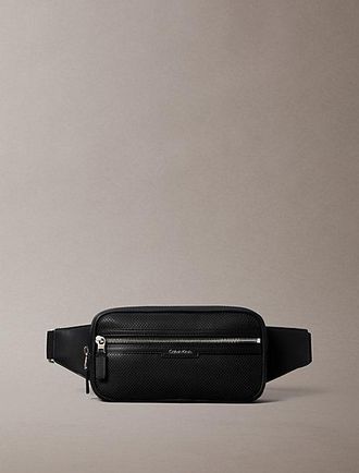 Calvin Klein Perforated Faux Leather Bum Bag