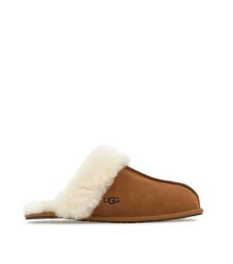 UGG Brown Scuffette Cheche Slippers