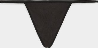 Miiyu Womens Minimalist string thong Organic cotton and TENCEL TM modal