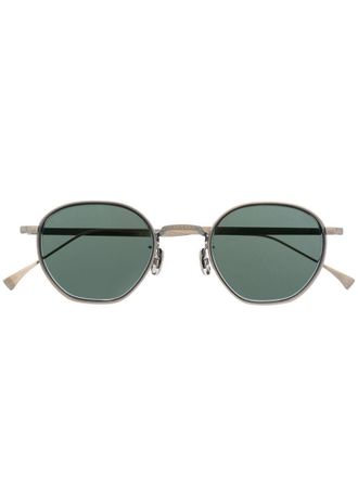 Eyevan 7285 Zonnebril met rond montuur - Zilver