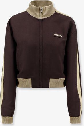Miu Miu Giubbino in mohair e lana vergine - MIU MIU - gender_Woman