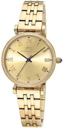 Porsamo Bleu Emma Sunray Dial Bracelet Watch in Gold/Gold at Nordstrom Rack