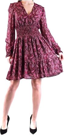 Twinset 1N13Aa 8723Yn 6 Jurk - Dames - Korte kleedjes - Paars - L - Kleedjes