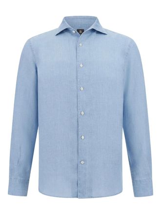 Boggi Milano linen shirt - Blue