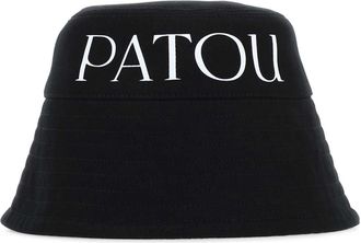 Patou Black Canvas Hat
