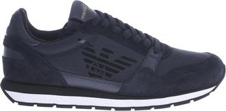 Emporio Armani X4X215 Xl 198 Sneaker - Heren - Sneakers - Blauw - 41 1/2 EU - Schoenen
