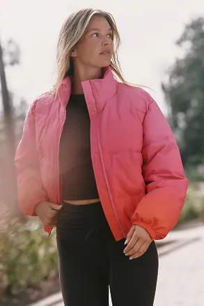 Beach Riot Jojo Bow Puffer Jacket