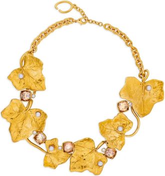Oscar De La Renta Ivy Vine halsketting - Goud