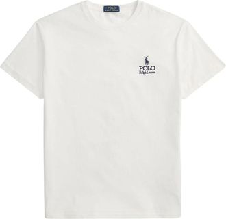 Polo Ralph Lauren T-Shirts - Heren - T-shirts - Wit - 2XL - Katoen - Tops