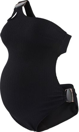 Cache Coeur Bayside One-Piece Maternity Swimsuit in Black at Nordstrom, Size X-Small