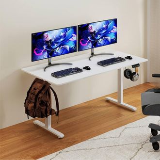 Levede 160 cmElectric Standing Desk Height Adjustable Memory Control in White