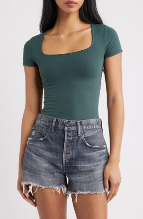 Free People Sunfade Clean Lines Baby T-Shirt in Midnight Mountain at Nordstrom, Size X-Small/small