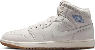 Nike Jordan Mens Air Jordan 1 Mid SE Shoes in Grey | IO2051-001