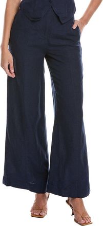 Onia Air Linen-Blend Palazzo Pant
