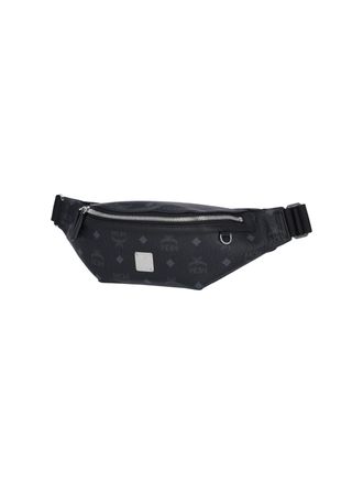 MCM Mens Bags Black Polyurethane