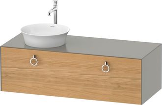 Duravit Duravit - Tulip Blanco, Mueble De Ba&ntilde;o Colgado En La Pared, Ancho