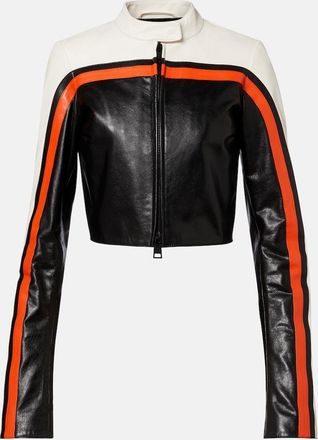 Balenciaga Leather biker jacket