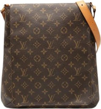 Louis Vuitton Pre-owned Cross Body Bags, female, Brown, Size: ONE SIZE Pre-owned Fabric Crossbody Bag