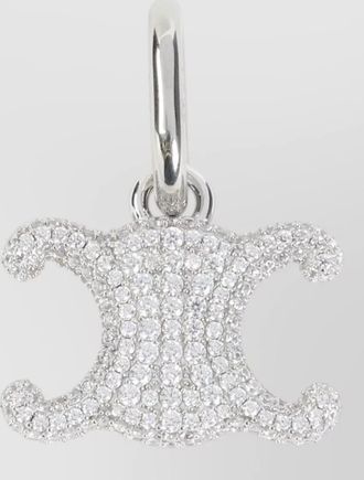 Celine triumph pendant necklace embellished design