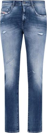 Diesel Klassieke denim jeans voor dagelijks gebruik - Heren - Slim Fit Jeans - Blauw - W29 - Denim - Jeans