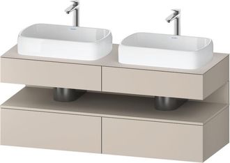 Duravit Duravit Qatego Consola Mueble Bajo Lavabo, 2 Extensiones, 2