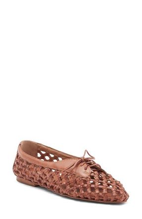 Jeffrey Campbell Zahra Woven Derby in Tan at Nordstrom, Size 11