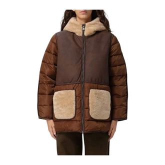 Save The Duck Jacqueline Jas - Dames - Jassen - Bruin - Maat: XS