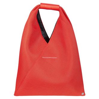 Maison Margiela Handbags, female, Red, Size: ONE SIZE Small Japanese Tote Bag