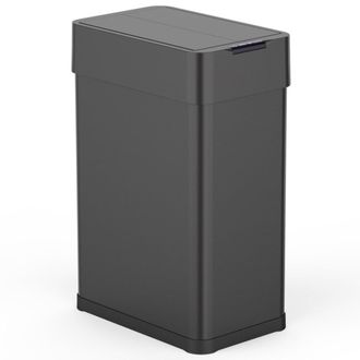 Kitchen Move Cubo de basura de cocina autom&aacute;tico negro 60l