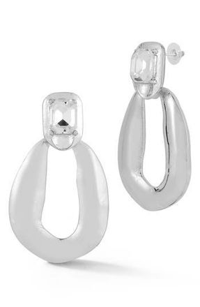 Sphera Milano Cubic Zirconia Drop Earrings in Silver at Nordstrom Rack
