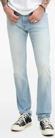 HUGO BOSS Jeans con effetto schiarito - Blu
