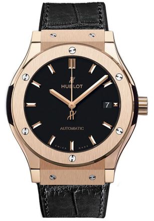 Hublot Classic Fusion Mat Black Dial Automatic Mens Watch 542.OX.1181.LR