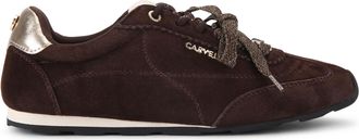 Carvela Womens Suede Tivoli Sneaker Sneakers - Brown - Size UK 7