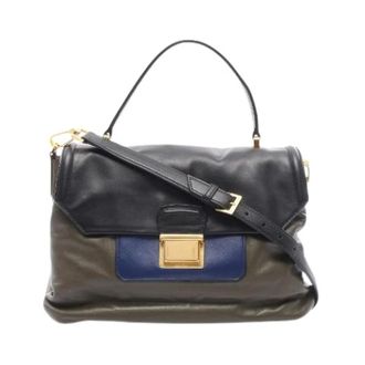 Miu Miu Pre-owned Handbags, female, Multicolor, Size: ONE SIZE Pre-owned Leather 2way Handbag