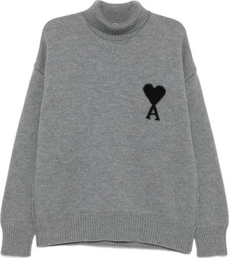 Ami Ami De Coeur Roll-neck Sweater