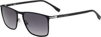 HUGO BOSS Grey Gradient Square Mens Sunglasses BOSS 1004/S/IT 0O6W/IR 56
